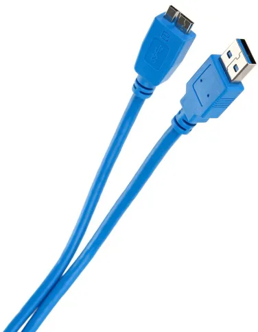 VCOM USB 3.2 Type-AM - USB Micro-B 1.8м фото 1