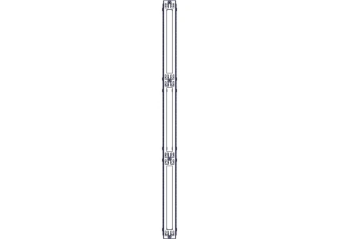Systeme Electric vertical cable manager, Excelente series, plastic fin фото 13