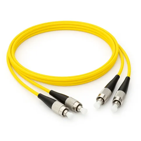 Патч-корд ADVANT ADVOM3-PCD10-FCFC-UU-LA, Duplex, тип волокна: SM 9/125 (OS2). Разъемы: FC/UPC-FC/UPC. Длина: 10, оболочка: LSZH, диаметр кабеля: 3 фото 1
