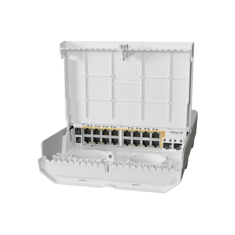 Коммутатор/ NetPower 16P outdoor 18 port switch, 16 Gb PoE-out... фото 2