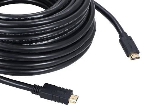 Активный высокоскоростной кабель HDMI 4K 4:4:4 c Ethernet (Вилка - Вил фото 1