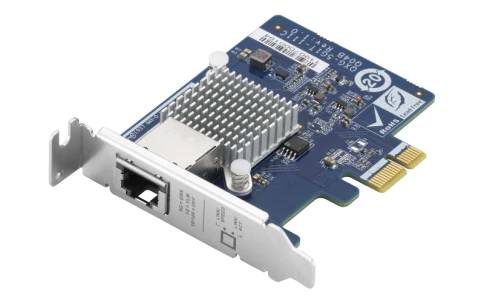 Сетевая карта/ QNAP QXG-5G1T-111C PCIe Gen2 x1, Single-port 4-speed 5 фото 4