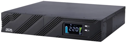ИБП SPR-1500, линейно-интерактивный, 1500 ВA, 1200 Вт, LCD, Rack/Tower, 8 розеток IEC320 C13 с резервным питанием, USB, RS-232, слот под SNMP карту, защита RJ45, ШхГхВ 428x453x84 мм, 20.5 кг/ UPS POWERCOM SPR-1500, line-interactive, 1500 VA, 1200 W, LCD, фото 5