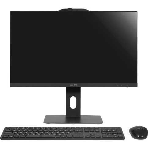 Моноблок/ MSI PRO AP242P 14M-851XRU   23.8"(1920x1080 IPS)/Intel Core i3 14100(3.5Ghz)/8192Mb/256PCISSDGb/noDVD/Int:Intel UHD Graphics 730/Cam/BT/WiFi/-/war 1y/4.63kg/Black/noOS + Wireless KB+M фото 2