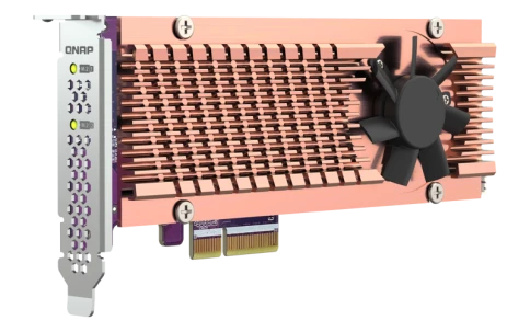 Плата расширения/ QNAP QM2-2P-344A 2 x M.2 22110 or 2280 PCIe (Gen3 x4 фото 6