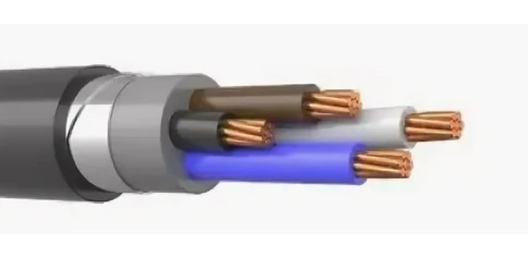 Кабель медный силовой бронированный ВБШвнг(А)-LS 4х25-1 (мн) ГОСТ фото 1