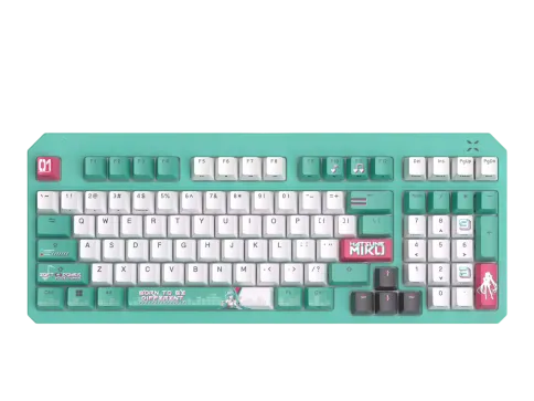 Клавиатура ASUS RA09 TUF GAMING K3 GEN II MIKU/RD/RU/PBT (90MP0460-BKR фото 1