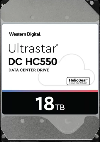 Жесткий диск/ HDD WD/HGST SATA Server 18Tb Ultrastar 7200 6Gb/s 512MB фото 1