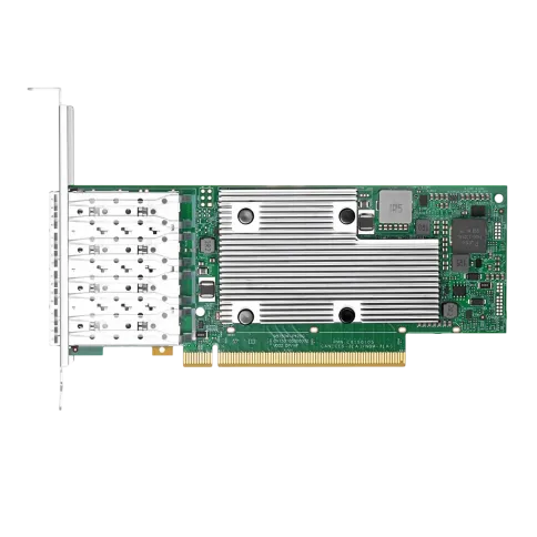 Broadcom BCM957504-P425G Quad-Port 25 Gb/s SFP28 Ethernet PCI Express фото 1
