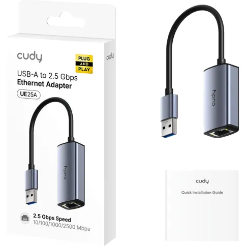 Адаптер/ Aluminum Portable USB-C to 2.5G Ethernet Adapter, Compatible фото 2