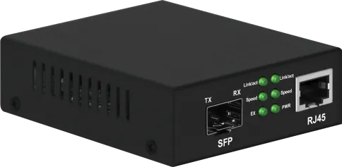 Медиаконвертер Gigabit Ethernet/ Медиаконвертер Gigabit Ethernet, SFP фото 3