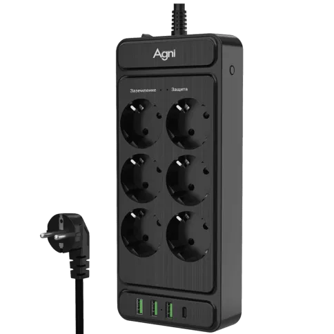 AGNI TP-FS4U6E-C-5m-black фото 2