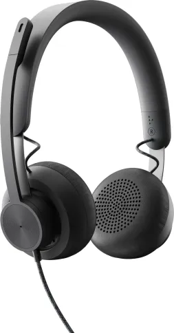 Гарнитура/ Logitech Headset Zone Wired  UC Graphite фото 2