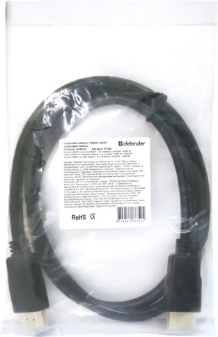 Defender HDMI (m) - HDMI (m) 1м фото 3