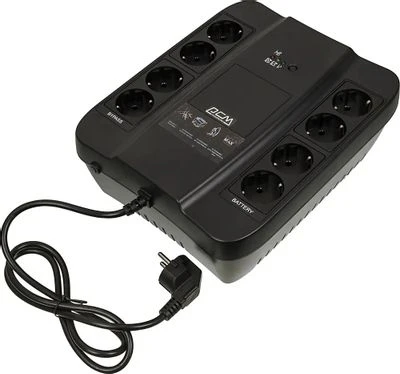 Источник бесперебойного питания Powercom Spider SPD-450N 270Вт 450ВА черный (плохая упаковка) фото 1