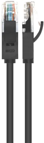 Greenconnect RJ45(m) - RJ45(m) Cat. 5e U/UTP PVC 10м чёрный фото 3