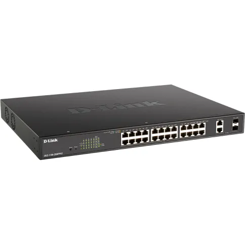 Коммутатор/ EasySmart L2 Switch 24х1000Base-T PoE, 2xCombo 1000Base-T/ фото 2