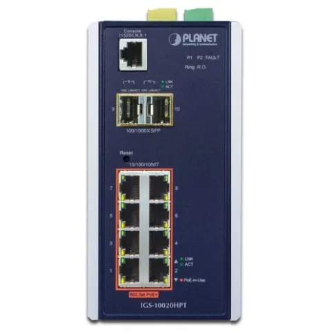 Коммутатор PLANET IGS-10020HPT фото 2
