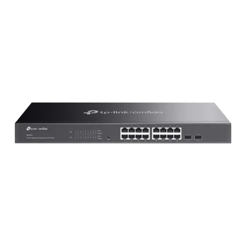 Коммутатор/ Jetstream 16-port gigabit smart switch with 2-gigabit upli фото 1