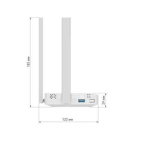 Маршрутизатор/ Netcraze Viva Гигабитный интернет-центр с Mesh Wi-Fi 5 фото 7