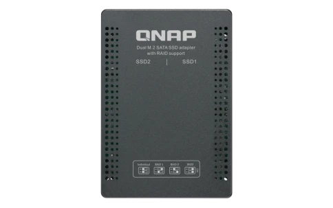 Адаптер/ QNAP QDA-A2MAR HDD/SSD drives adapter 2 x M.2 2280 SATA SSD - фото 3