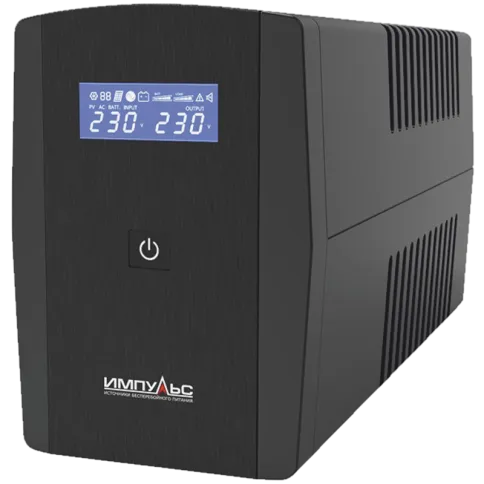 ИБП ЮНИОР СМАРТ 1500, 1500/900 ВА/Вт, LCD, USB, RJ11/RJ45, IEC-C13x6/ фото 1