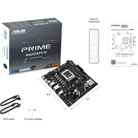 ASUS PRIME A620AM-K (90MB1GX0-M0EAY0) фото 7