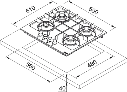 Franke 106.0554.404 фото 4