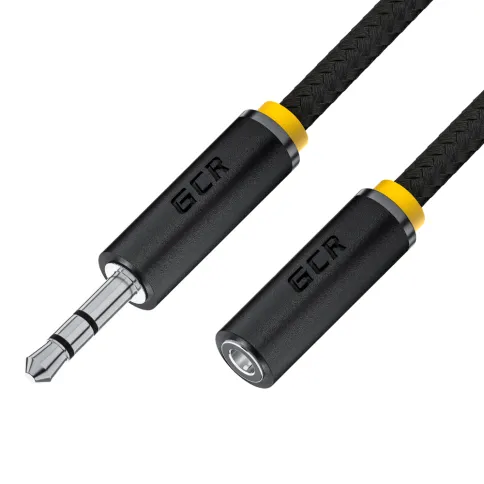 Greenconnect  0.5m jack 3,5mm/jack 3,5mm черный фото 1