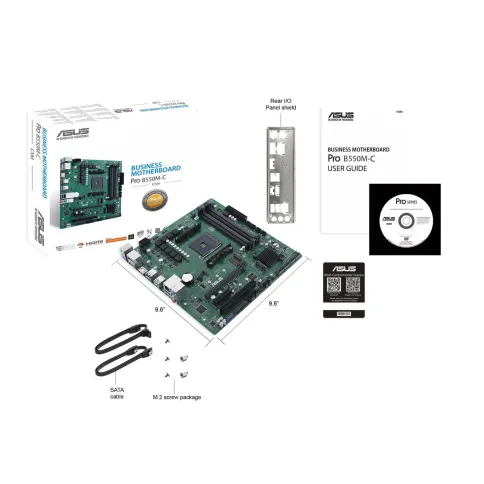 ASUS PRO B550M-C / CSM фото 7