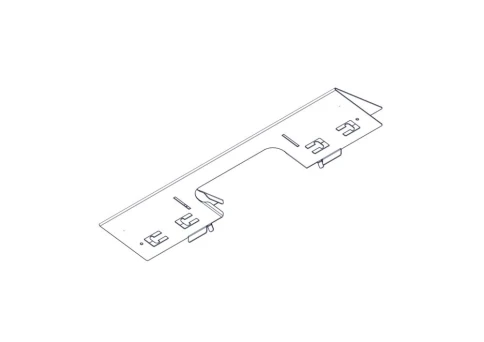 Divider with opening for laying Systeme Electric cables, on the roof o фото 4
