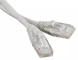 Патч-корд/ Патч-корд GoPower RJ-45 (m)-RJ-45 (m) 20.0м кат.5е ПВХ 26AWG серый в пакете (1/20) фото 1