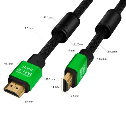 Greenconnect HDMI (m)- HDMI (m) 1.2м фото 6