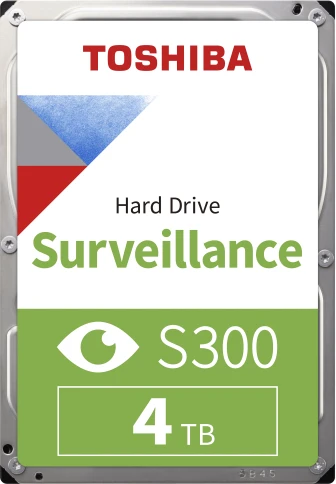 Жесткий диск/ HDD Toshiba SATA3 4Tb Surveillance S300 (SMR) 5400  256M фото 1