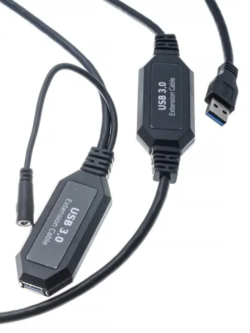 VCOM USB 2.0 Type-AM - USB 2.0 Type-AF 10м фото 1