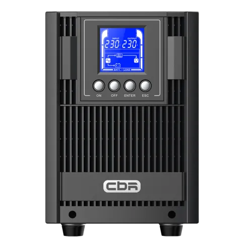 ИБП CBR ESSENCE ESN-2000C Online 2000 VA / 2000 W, Tower, 6 x C13, LCD фото 1
