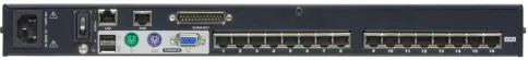 Переключатель KVM,  1 local user PS2+VGA+1 IP user => 16 cpu (PS2/USB/ фото 3