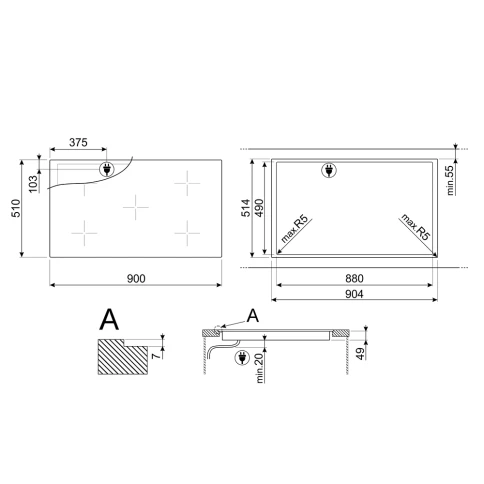 SMEG SI2M7953DW фото 4