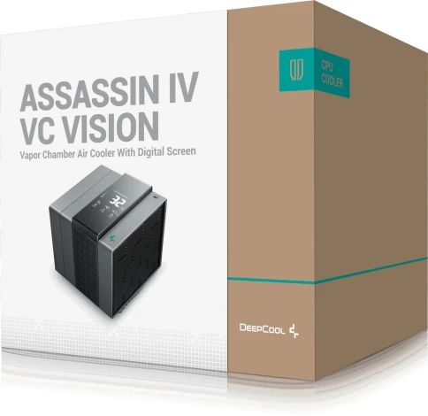 Устройство охлаждения(кулер) Deepcool Assassin IV VC Vision Soc-AM5/AM4/1200/2066/1700/1851 черный 4-pin... фото 3