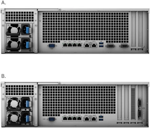 Сетевое хранилище Synology RS4021xs+, рельсы в комплекте фото 2