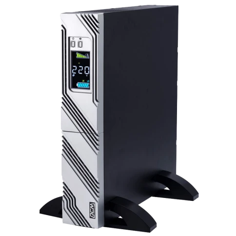 ИБП SRT-1500A, линейно-интерактивный, 1500ВА, 1350Вт, LCD, Rack/Tower, 8 розеток IEC320 C13 с резервным питанием, USB, RS-232, слот под SNMP карту, EPO, защита RJ45, ШхГхВ 428х563х84мм., вес 24кг./ UPS POWERCOM SRT-1500A, line-interactive, 1500VA, 1350W, фото 2