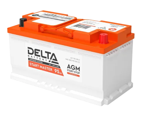 Аккумуляторная батарея для автомобилей/ DELTA серия  START MASTER, DEL фото 1