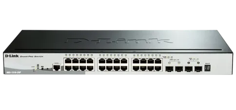 Сетевой коммутатор/ Gigabit Stackable SmartPro Switch with 24 10/100/1 фото 1