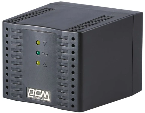 Стабилизатор напряжения TCA-3000 Black/ Powercom TCA-3000 Black Tap-Change, 1500W фото 3