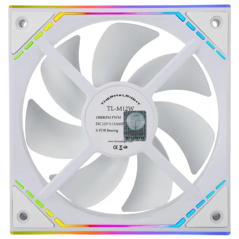 Thermalright Case Cooler TL-M12W White фото 2