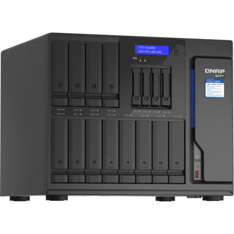 Сетевое хранилище без дисков/ ENTERPRISE QNAP TVS-h1688X-W1250-32G QTS фото 3
