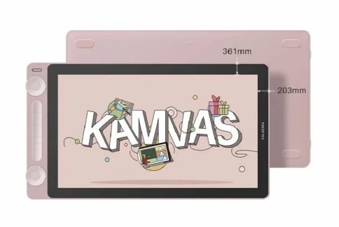 Сенсорный монитор Huion KAMVAS 13 Gen 3 Pink фото 6
