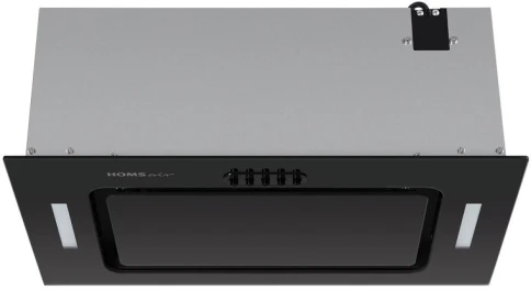 HOMSAir CROCUS PUSH 52 Glass Black фото 4