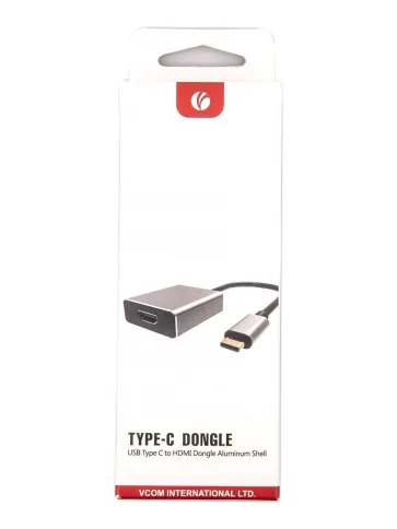 VCOM USB 3.2 Type-C (m) - HDMI (f) фото 4