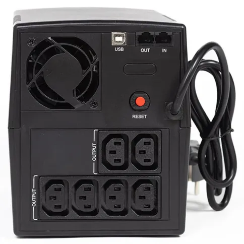 ИБП ЮНИОР СМАРТ 2200, 2200/1320 ВА/Вт, LCD, USB, RJ11/RJ45, IEC-C13x6/ фото 4